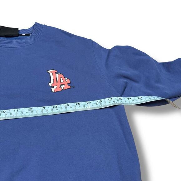 MLB LA Dodgers “MLB Like” Graphic Sweatshirt Wmns Size XS Korean Baseball Fan - Picture 10 of 10